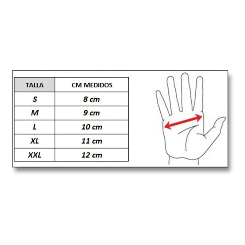 Guantes Medio Dedo Ciclismo Moke