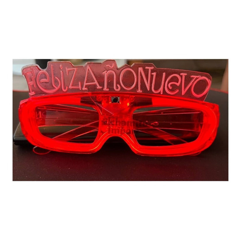 Pack 5 Lentes Led Fin De Año 2023