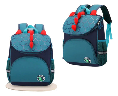 Mochila Infantil Escolar Unicornio/dinosaurio