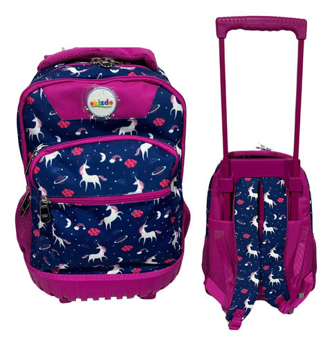 Pack Mochila Trolley + Lonchera + Estuche / Niños/ Ekizde