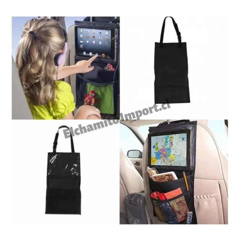 Soporte Organizador Porta Tablet Asiento Auto