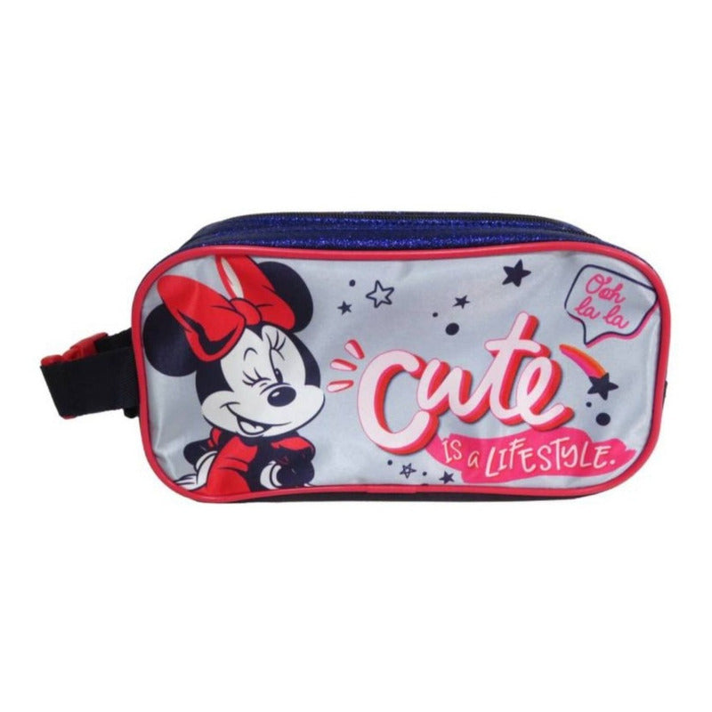 Estuche Doble Escolar Niños Varios Diseños