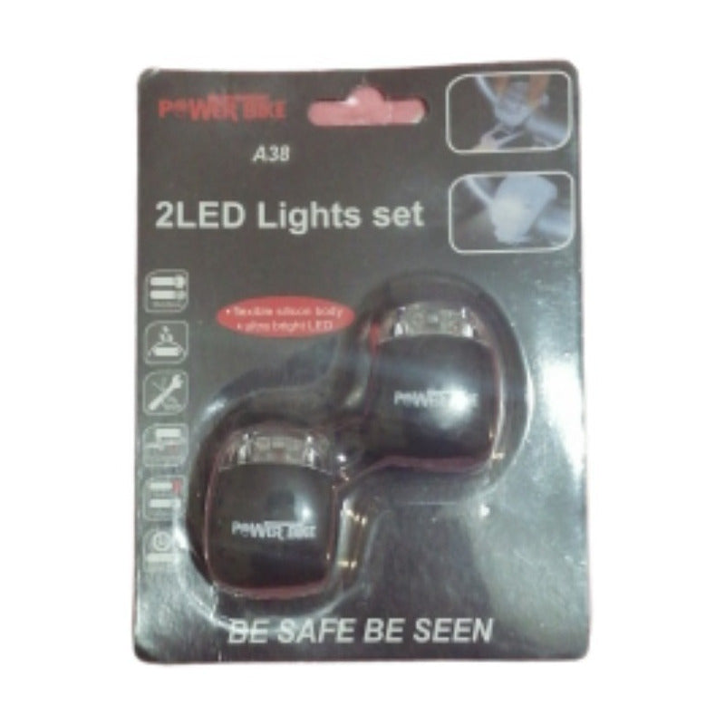 Pack Luces Roja/ Blanca Bicicleta