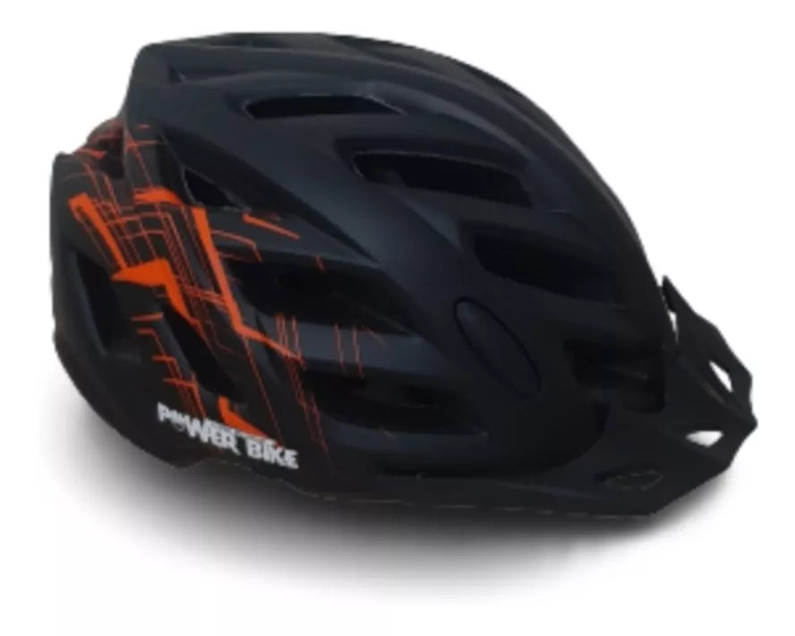Casco Power Bike con Luz + Soporte de Celular