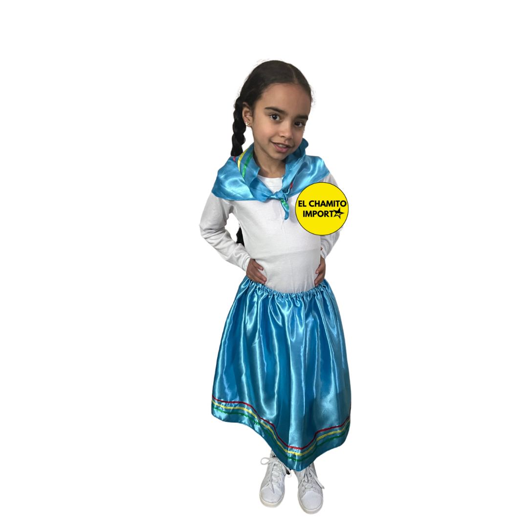 Traje Nortino Niña Baile / Fiestas Patrias