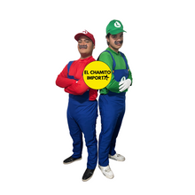 Disfraz De Mario Y Luigi (super Mario Bross) Adulto