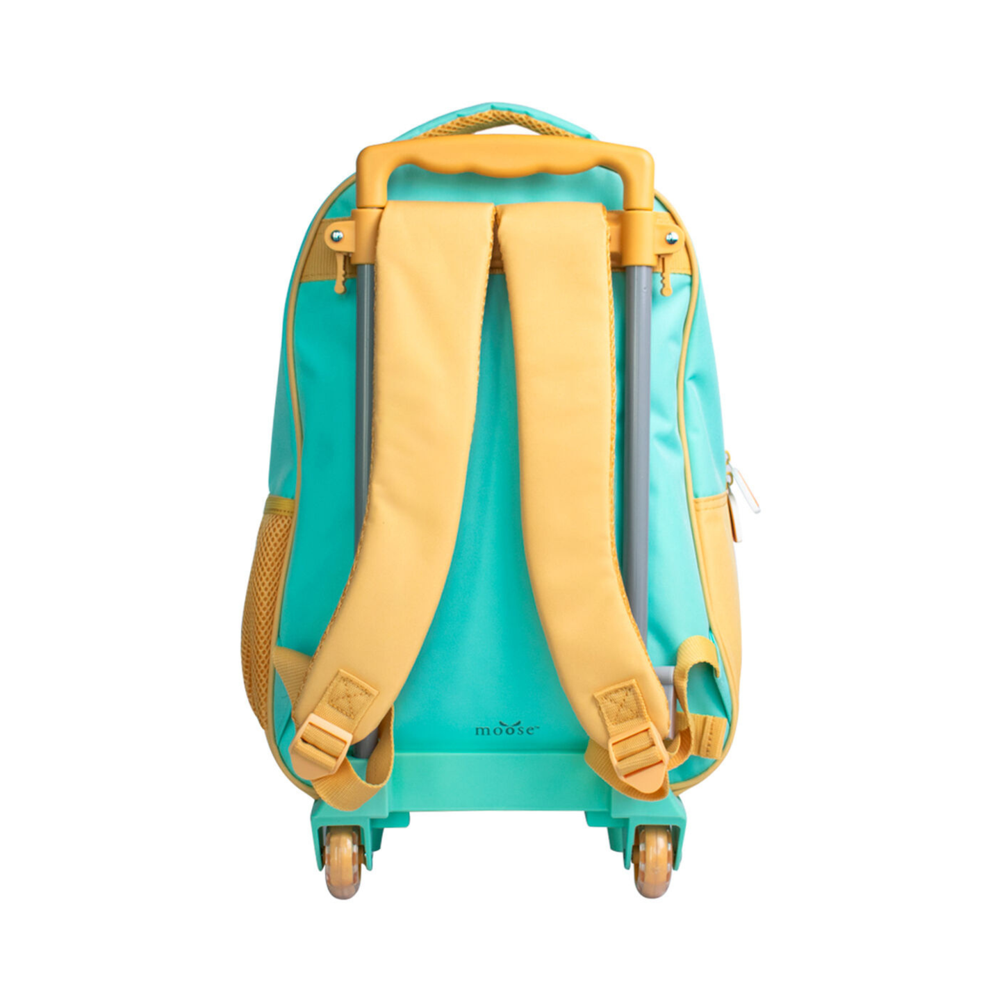 Pack Mochila Escolar Con Ruedas + Lonchera +estuche/moose