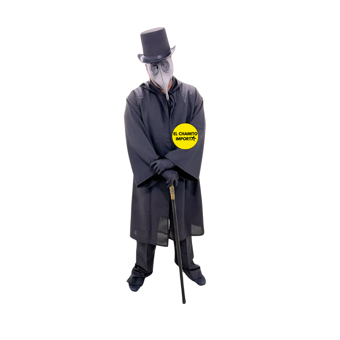 Disfraz Traje Doctor Peste Negra Adulto Halloween