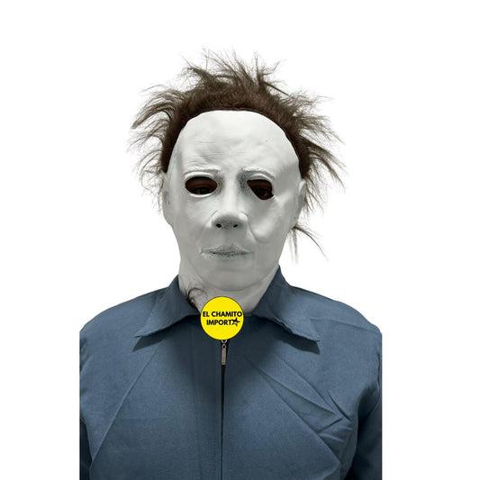 Máscara De Halloween Latex Michael Myers Blanca Michael Myers