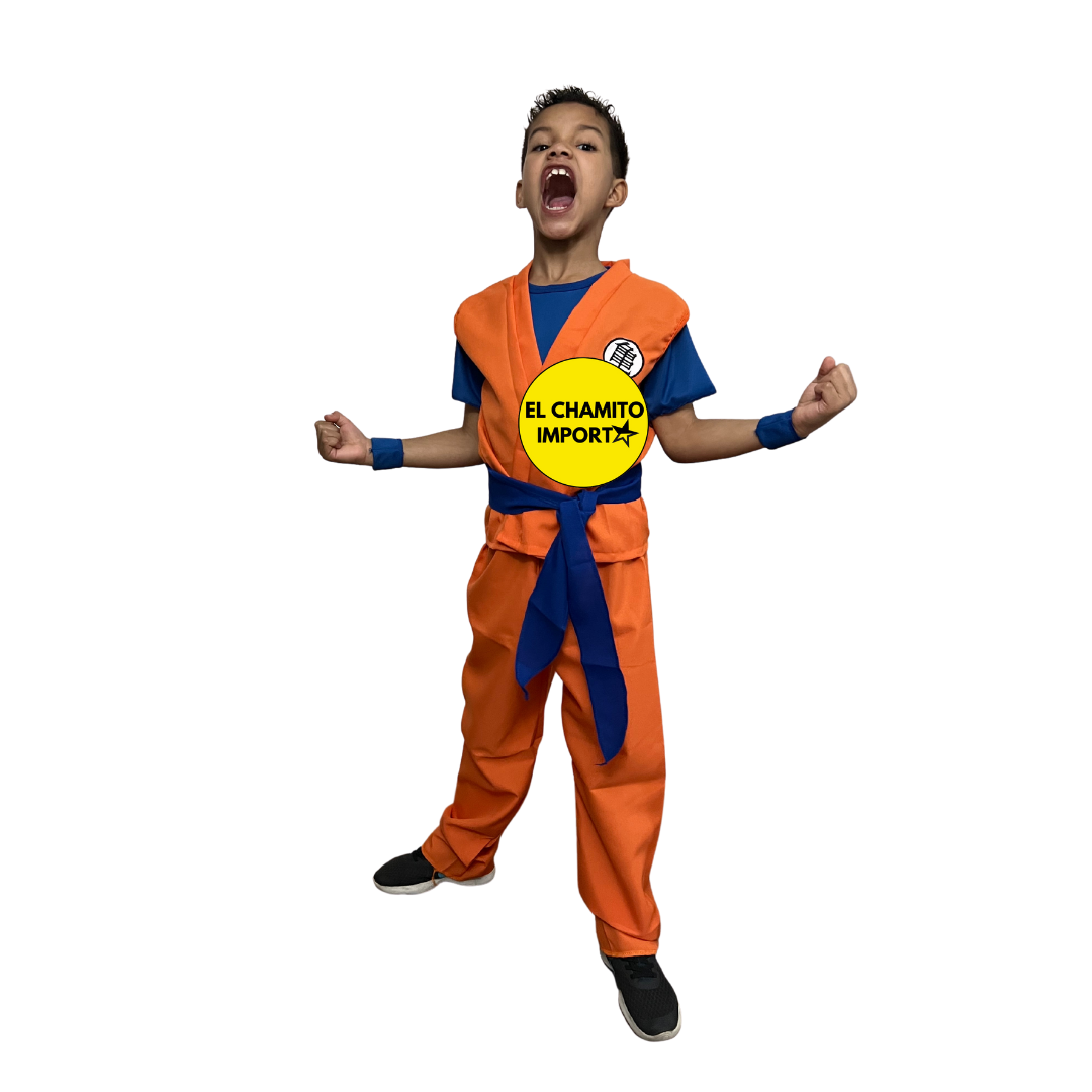 Disfraz Goku Dragon Ball Z. Niño