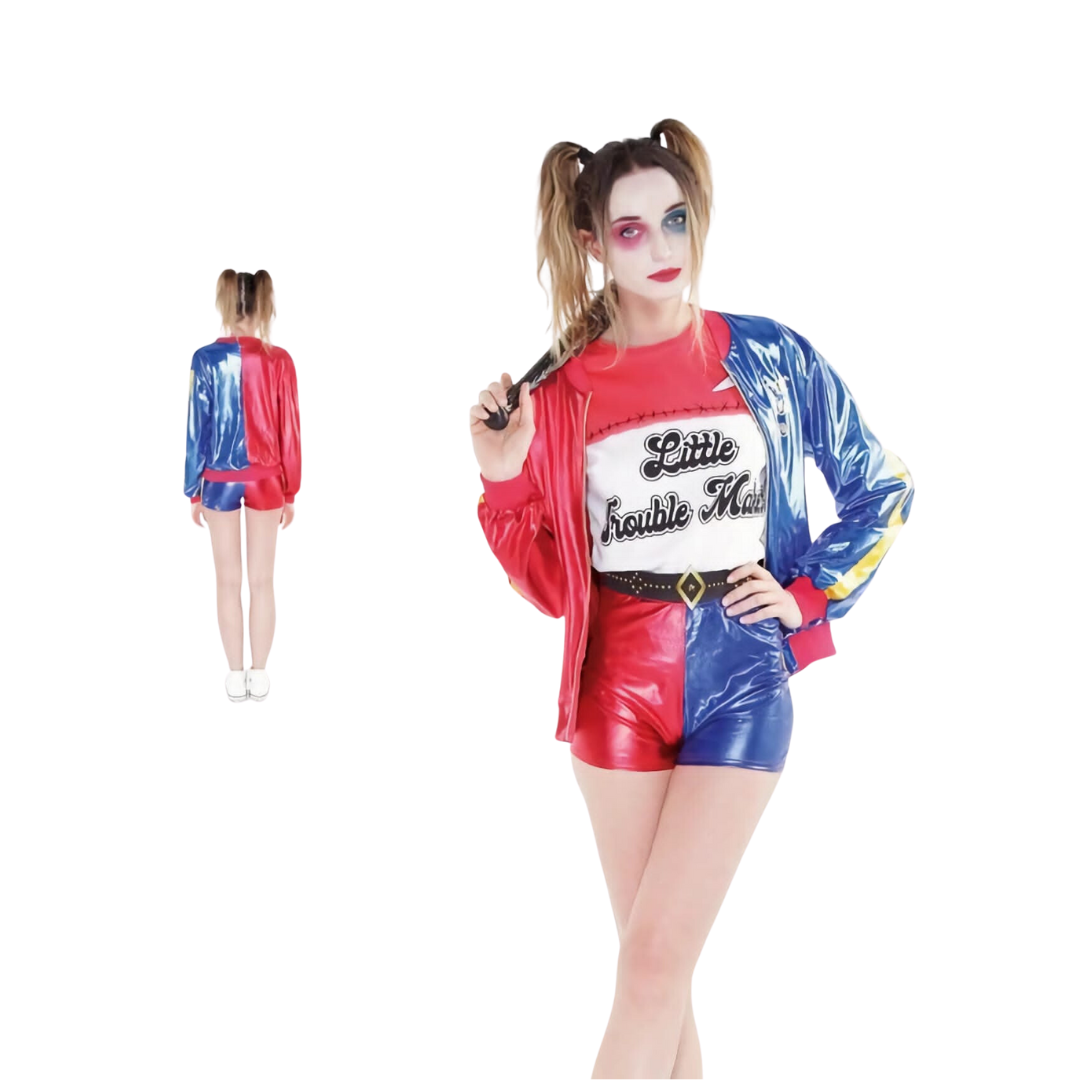 Disfraz Harley Quinn Mujer Halloween Suicide Squad