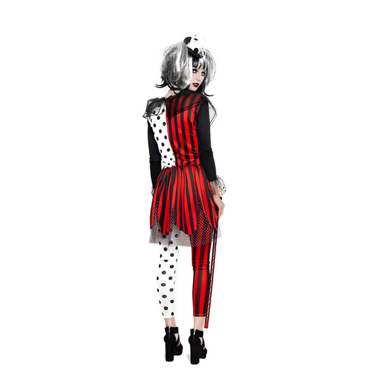 Payasa Asesina Terror Halloween Mujer
