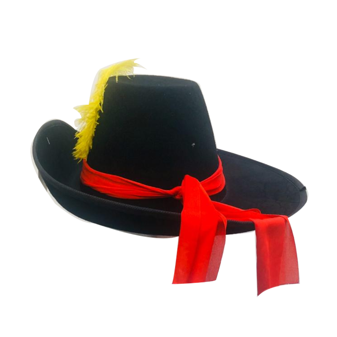 Sombrero Gorro Disfraz Mosquetero Cosplay Gato Con Botas