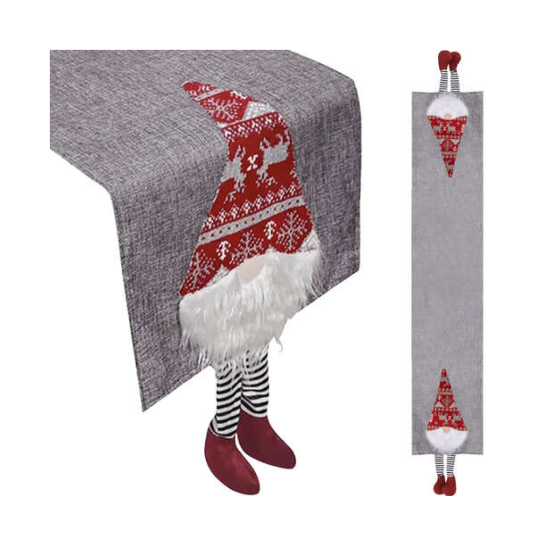 Mantel Camino De Mesa Navideño