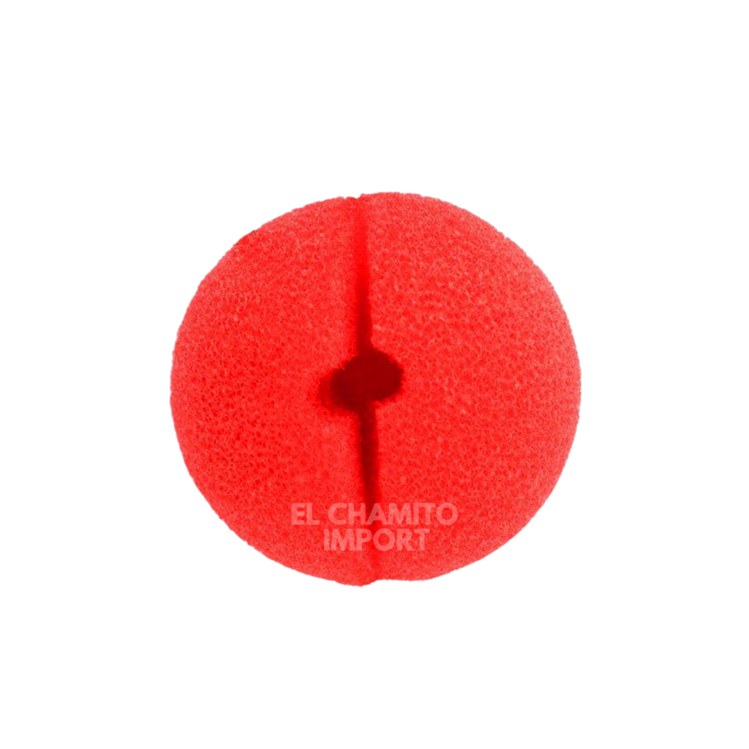 Nariz De Payaso Rojo