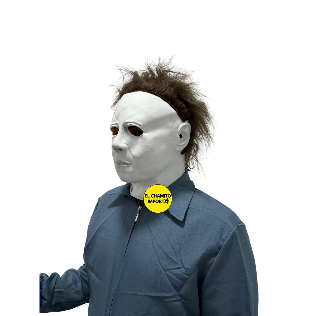 Máscara De Halloween Latex Michael Myers Blanca Michael Myers