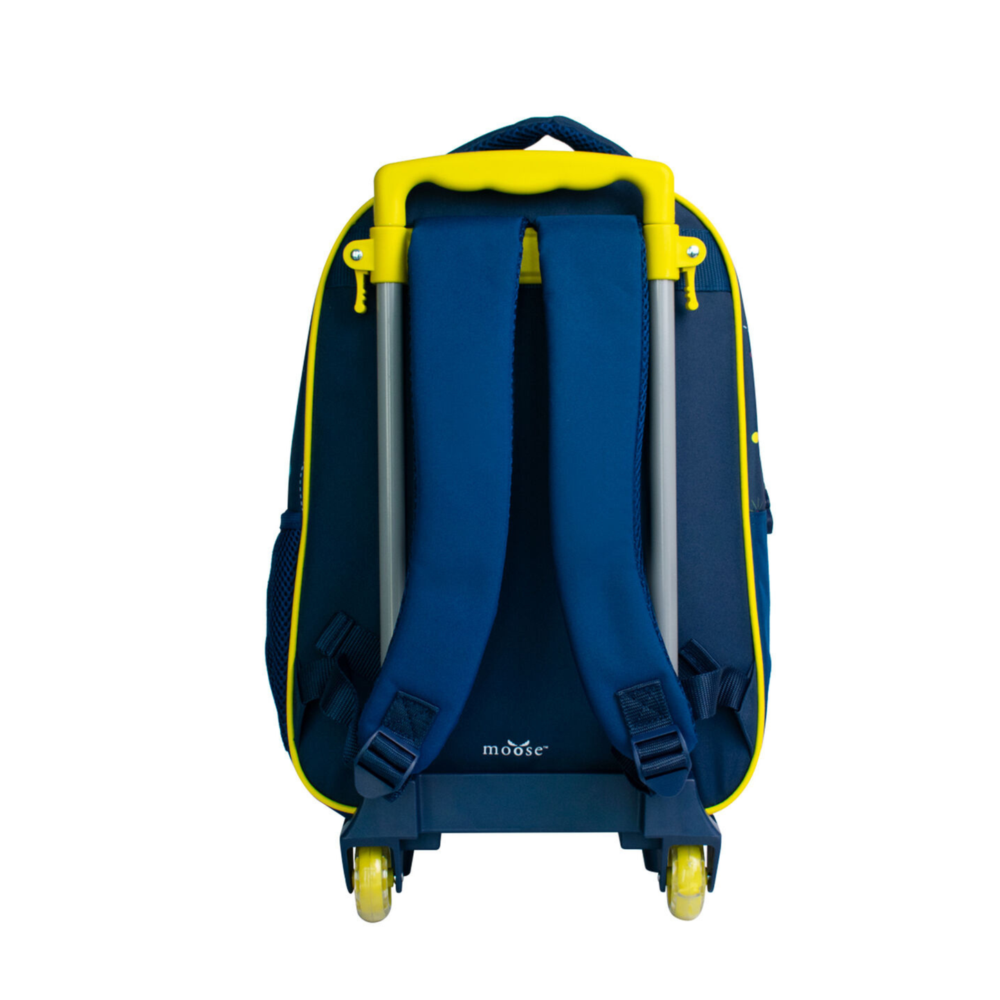 Pack Mochila Escolar Con Ruedas + Lonchera +estuche/moose