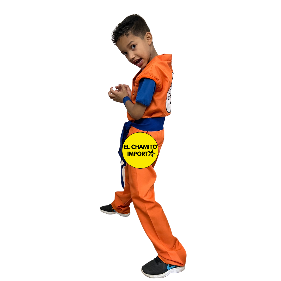 Disfraz Goku Dragon Ball Z. Niño