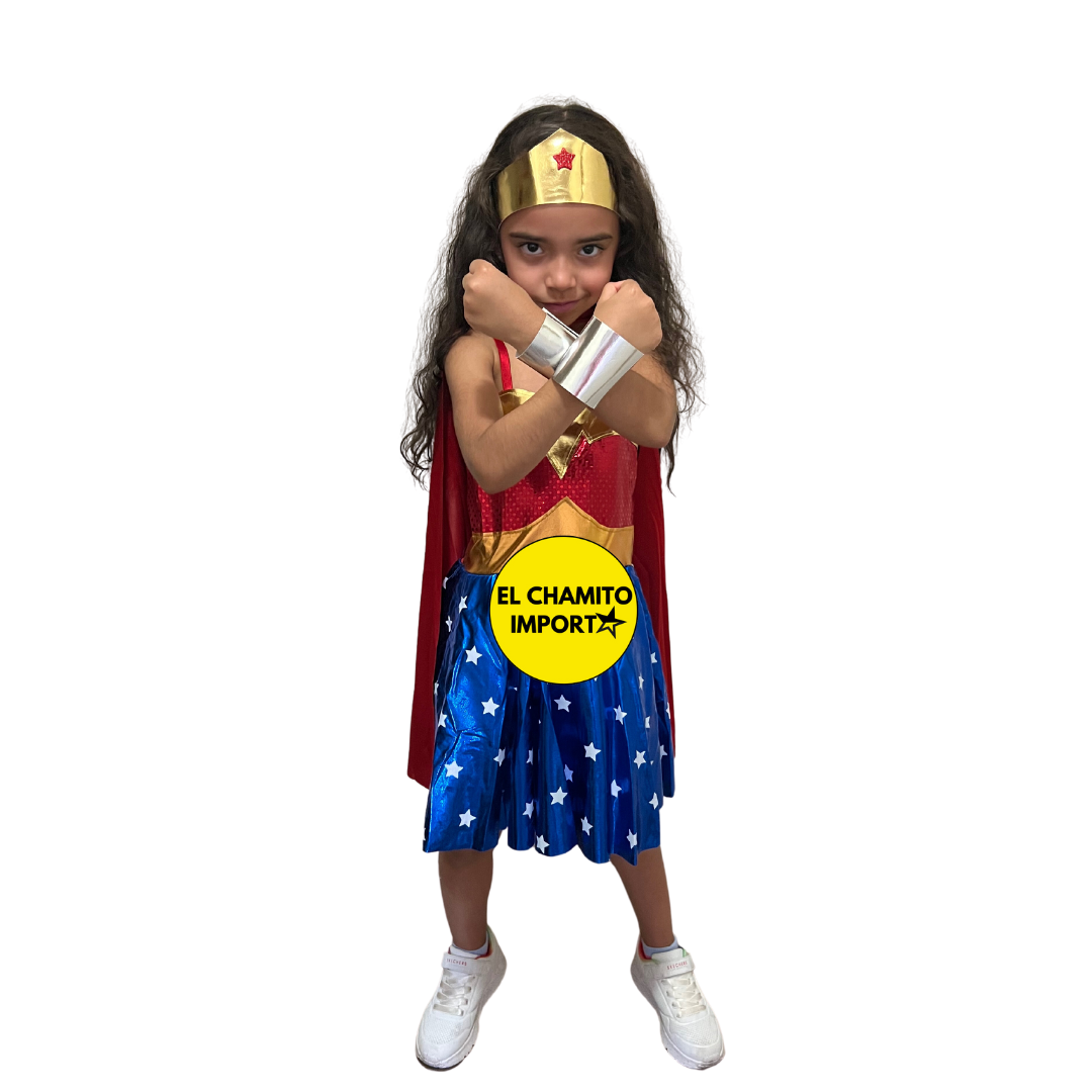 Disfraz Mujer Maravilla Niña