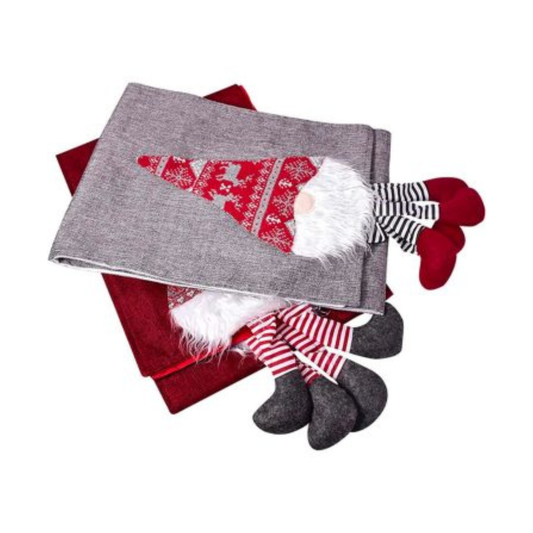 Mantel Camino De Mesa Navideño