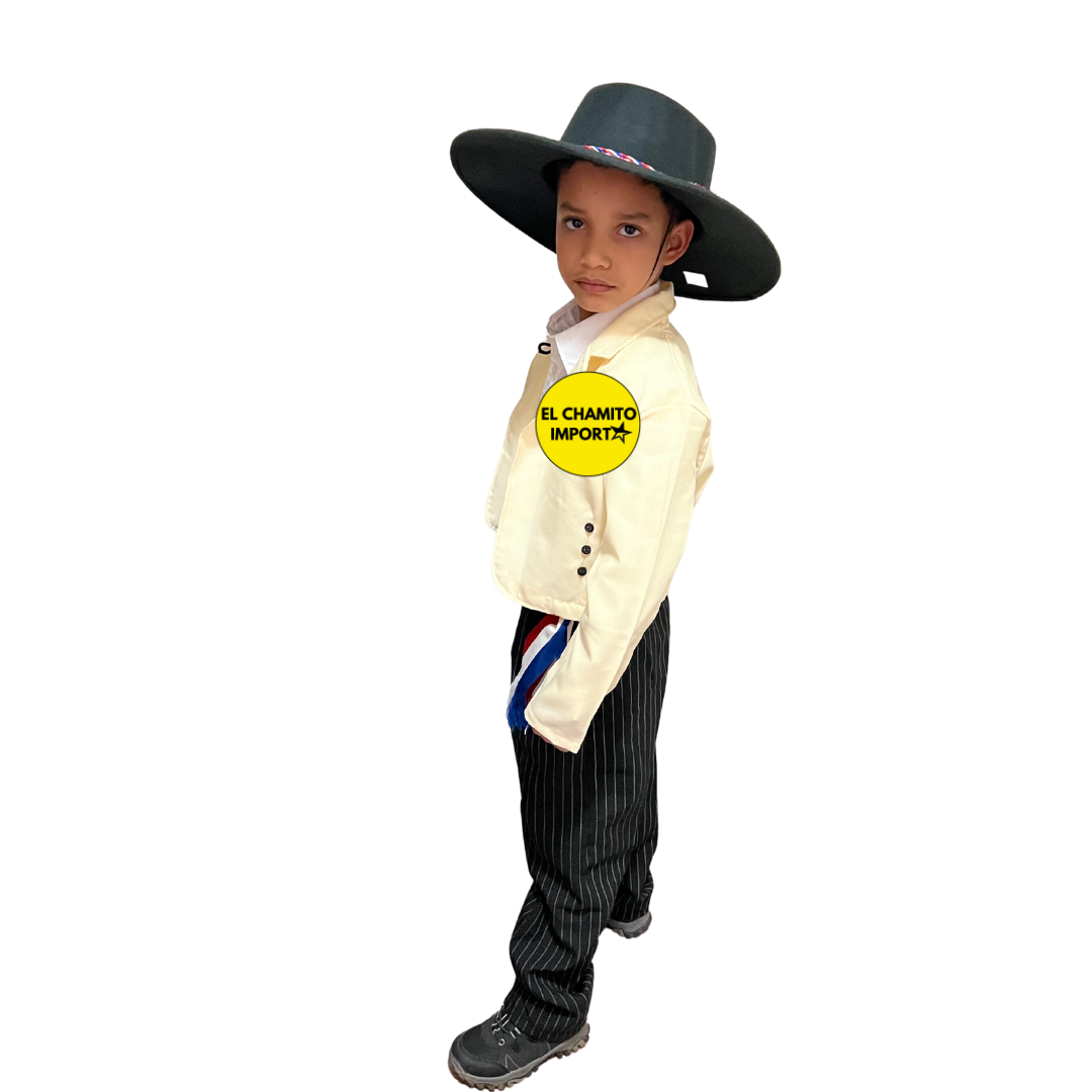 Traje Vestimenta Tipica Huaso / Fiestas Patrias Niños