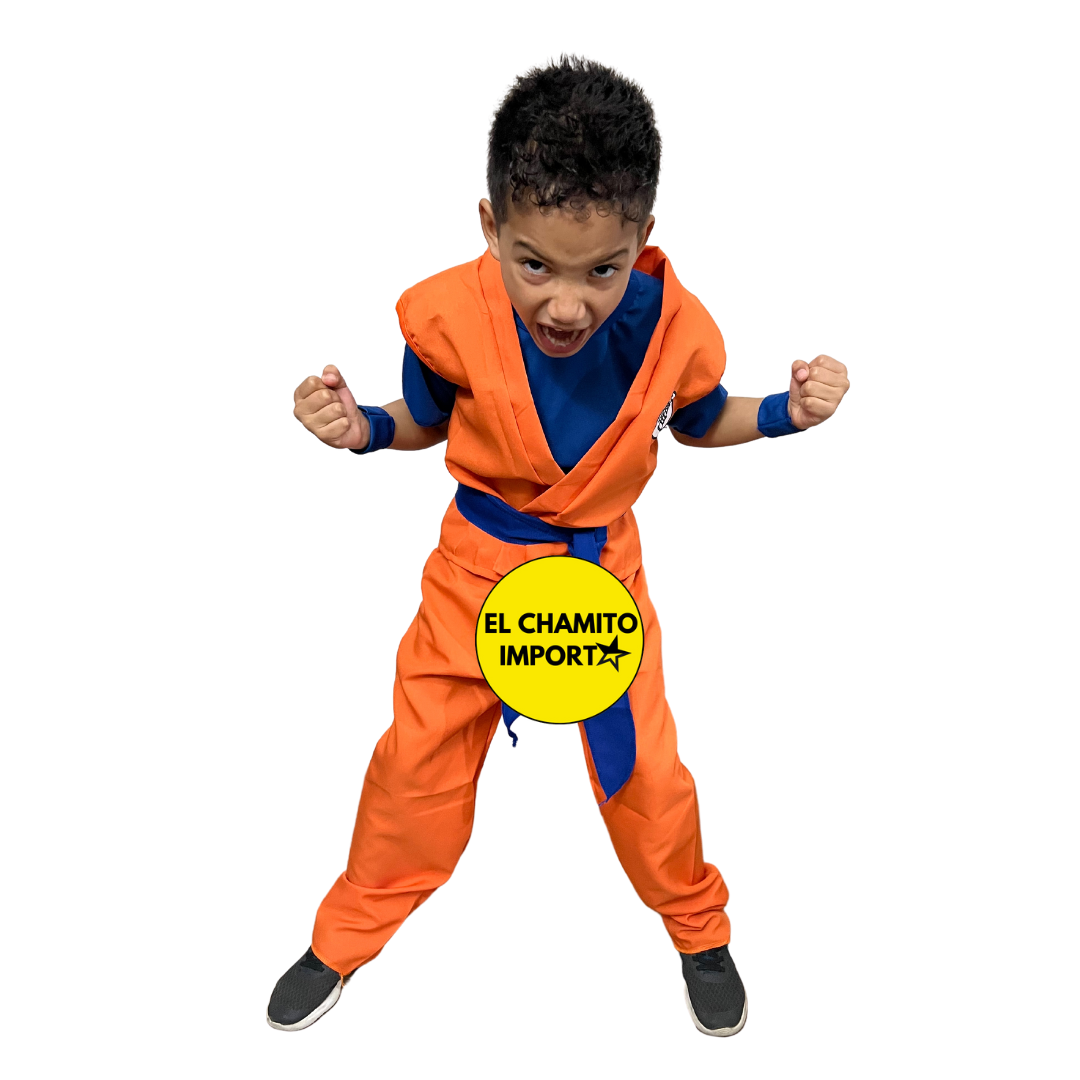 Disfraz Goku Dragon Ball Z. Niño