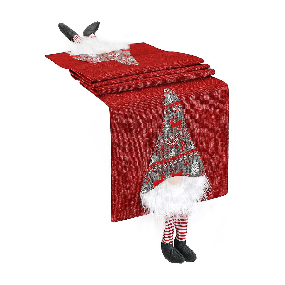 Mantel Camino De Mesa Navideño