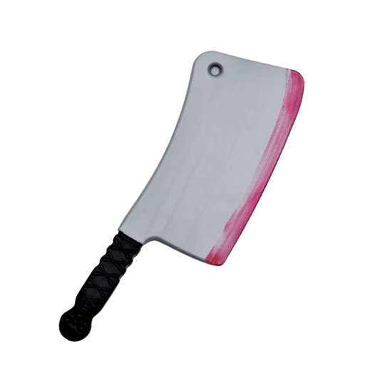 Cuchillo Hacha Sangriento Broma Falso Halloween