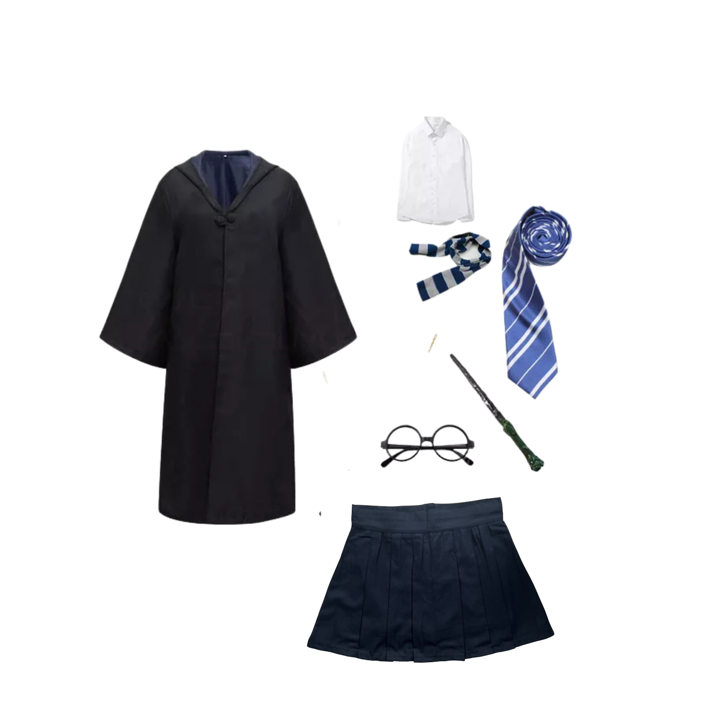 Disfraz Harry Potter/ Hermione Gryffindor Slytherin Ravenclaw Mujer