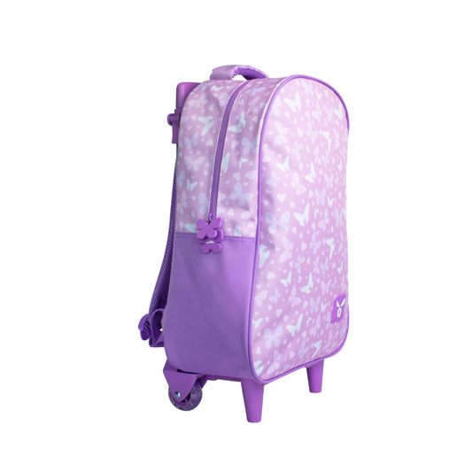 Pack Mochila Escolar Con Ruedas + Lonchera +estuche/moose