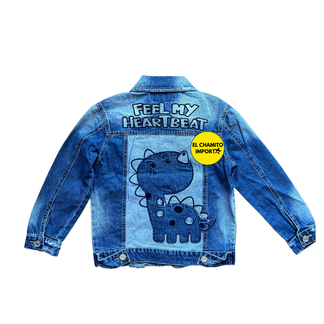 Chaqueta De Jeans Mezclilla Para Niños