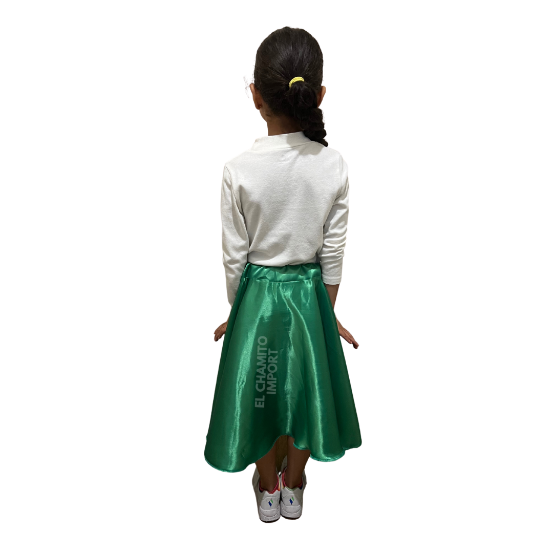 Falda Plato Para Niñas Bailes Tipicos Fiestas Patrias