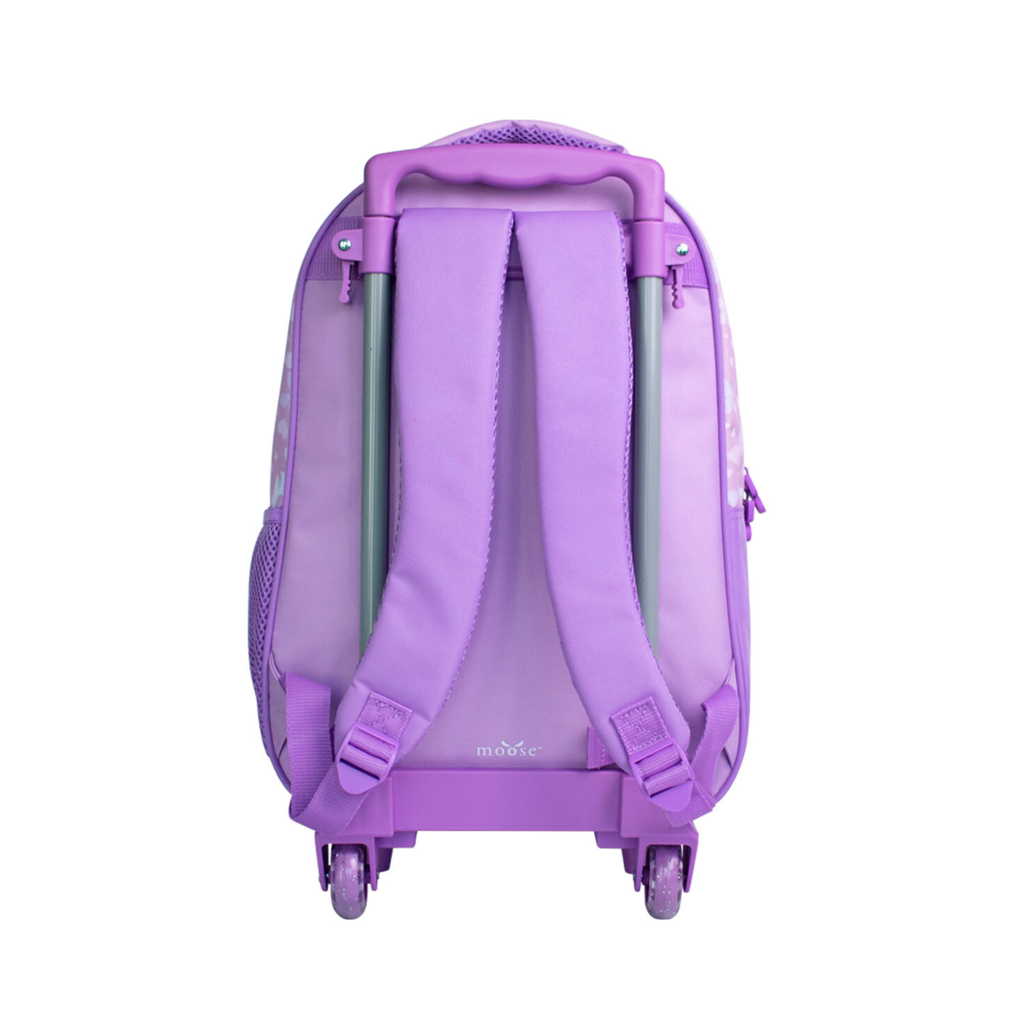 Pack Mochila Escolar Con Ruedas + Lonchera +estuche/moose