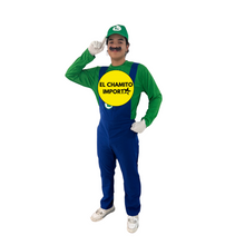 Disfraz De Mario Y Luigi (super Mario Bross) Adulto