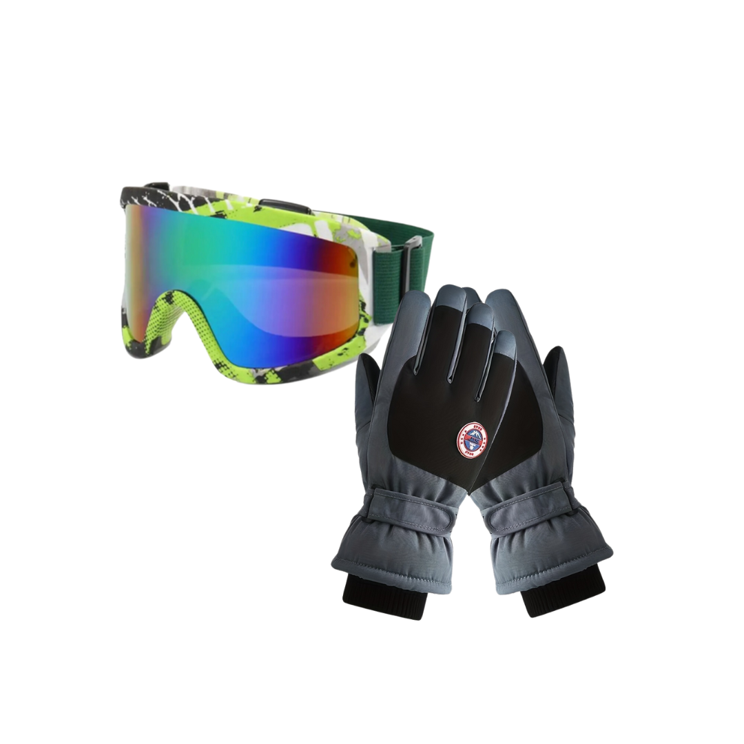 Antiparra  De Nieve Adultos Ski /snowboard+guantes Termicos