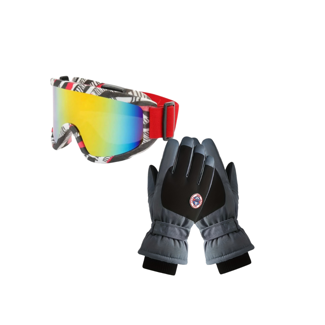 Antiparra  De Nieve Adultos Ski /snowboard+guantes Termicos
