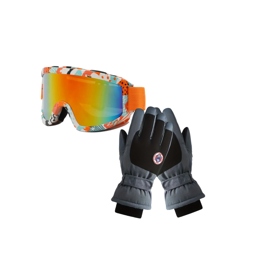 Antiparra  De Nieve Adultos Ski /snowboard+guantes Termicos