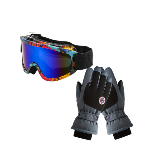 Antiparra  De Nieve Adultos Ski /snowboard+guantes Termicos