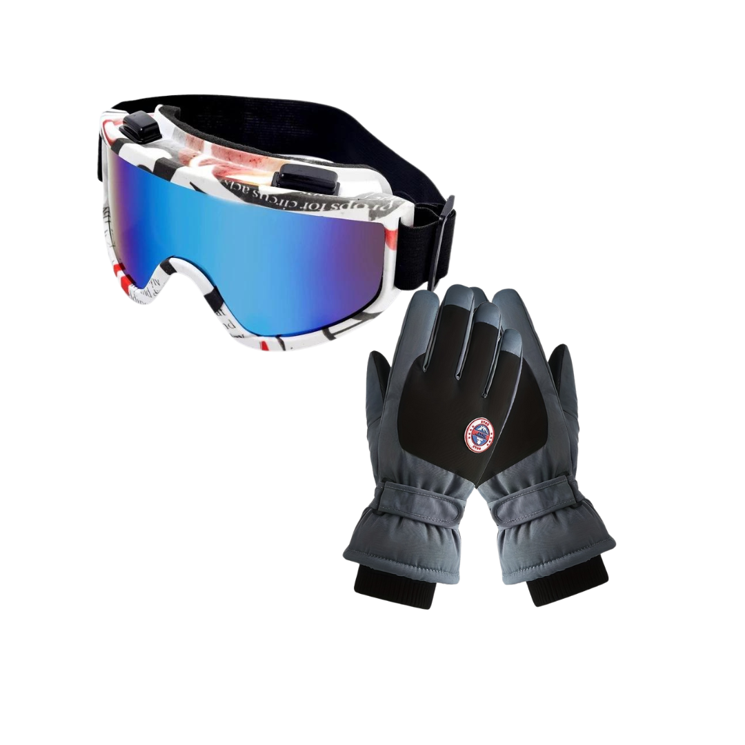 Antiparra  De Nieve Adultos Ski /snowboard+guantes Termicos