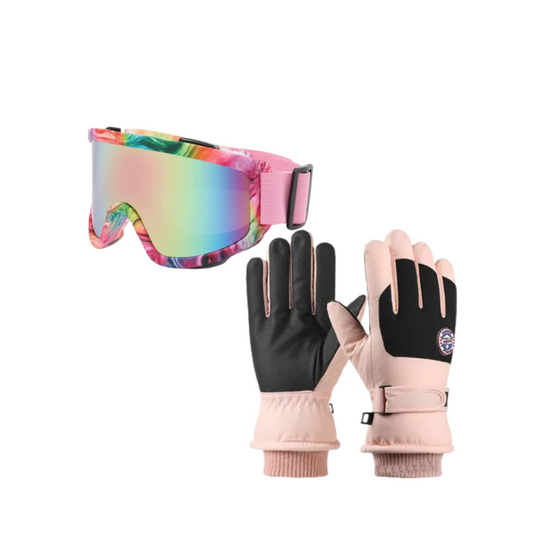 Antiparra  De Nieve Adultos Ski /snowboard+guantes Termicos