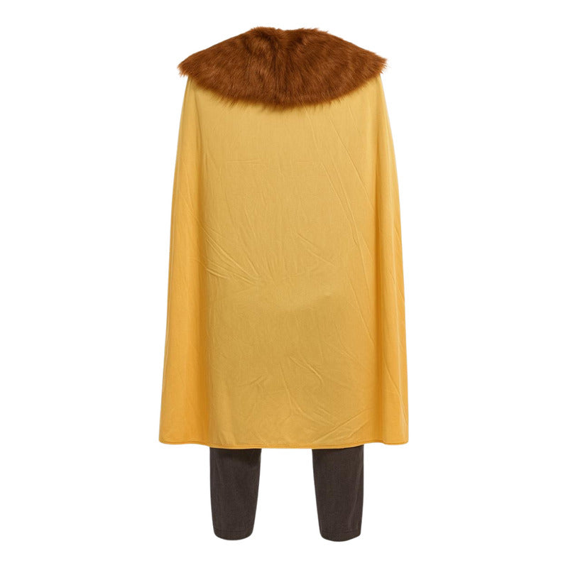 Disfraz De Vikingo Traje Medieval Cosplay Hombre Cafe S
