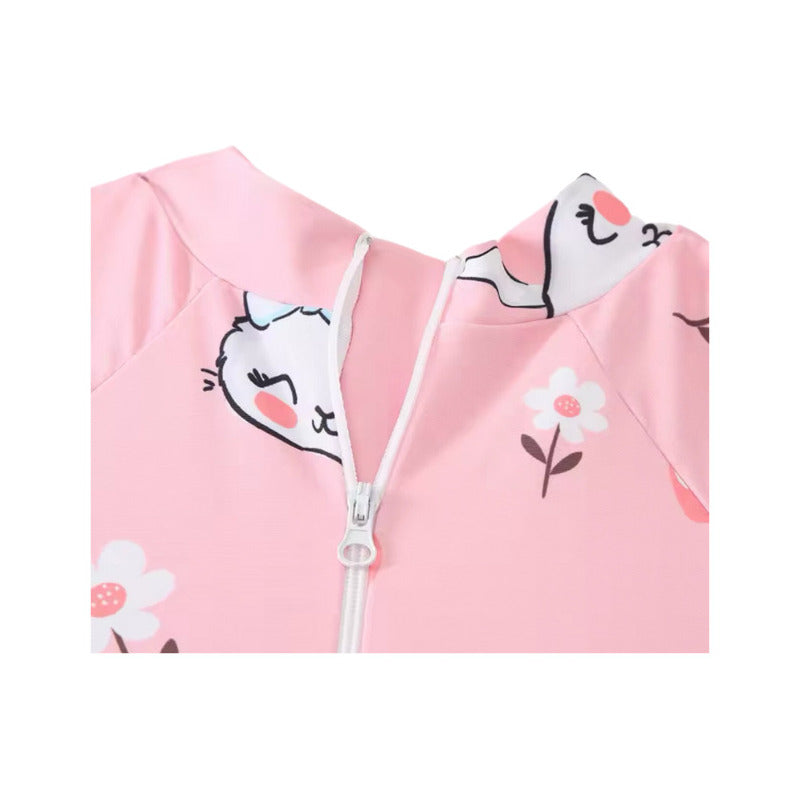 Traje De Baño Flotador Infantil Para Niños Verano