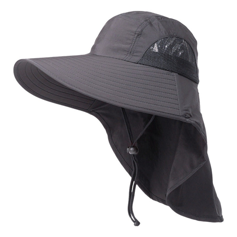 Gorro Protección Uv Para Rostro Nuca/lito
