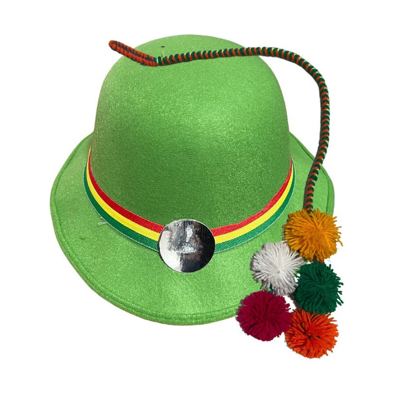 Gorro Nortino + Pompon Baile Trote Nortino