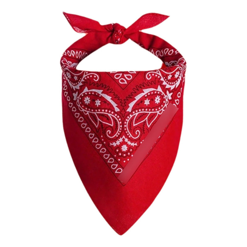 Set Vaquero Disfraz Cosplay Sombrero + Bandana Cafe-rojo Standar
