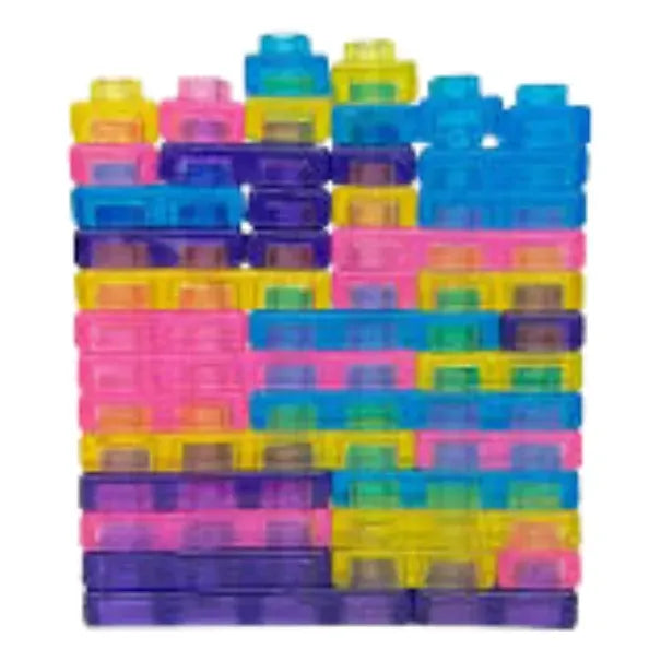 Juguete Bloques Gelatina Juguete Viral 40 Pzas 40 Multicolor