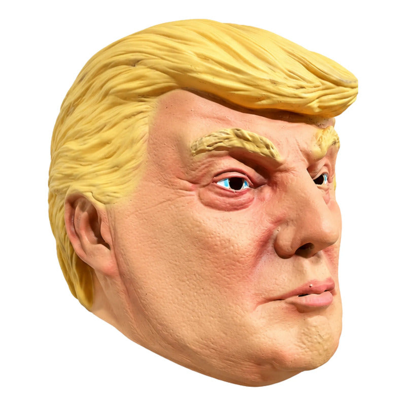 Máscara De Látex Donald Trump Para Cosplay Beige Donald Trump