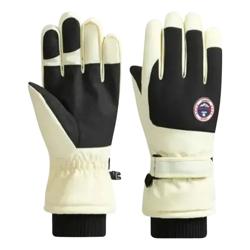 Guantes Térmicos Invierno Ski Nieve Amarillo