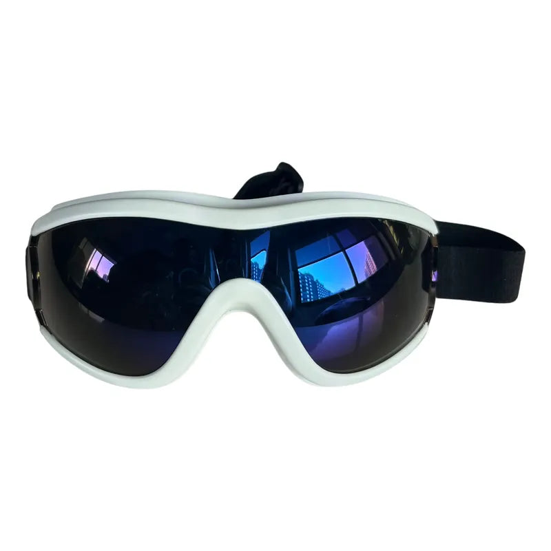 Antiparras Para Nieve Niños Ski Snowboard Blanco Tornasol