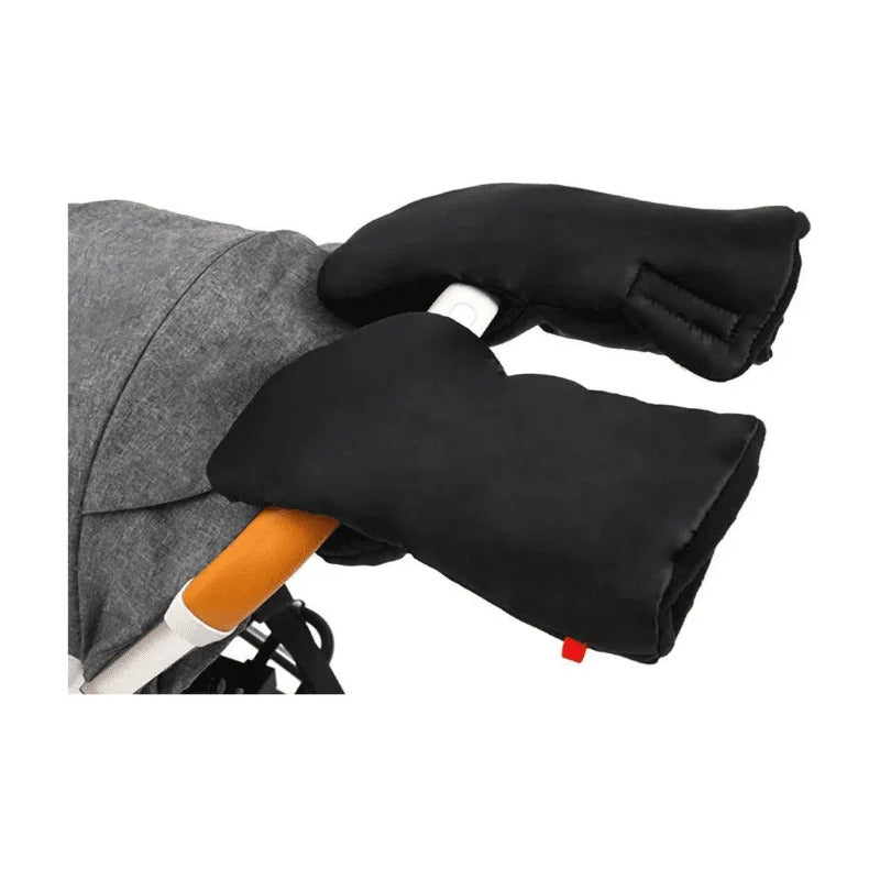 Guantes De Invierno Para Cohes De Bebes Negro Standar Liso